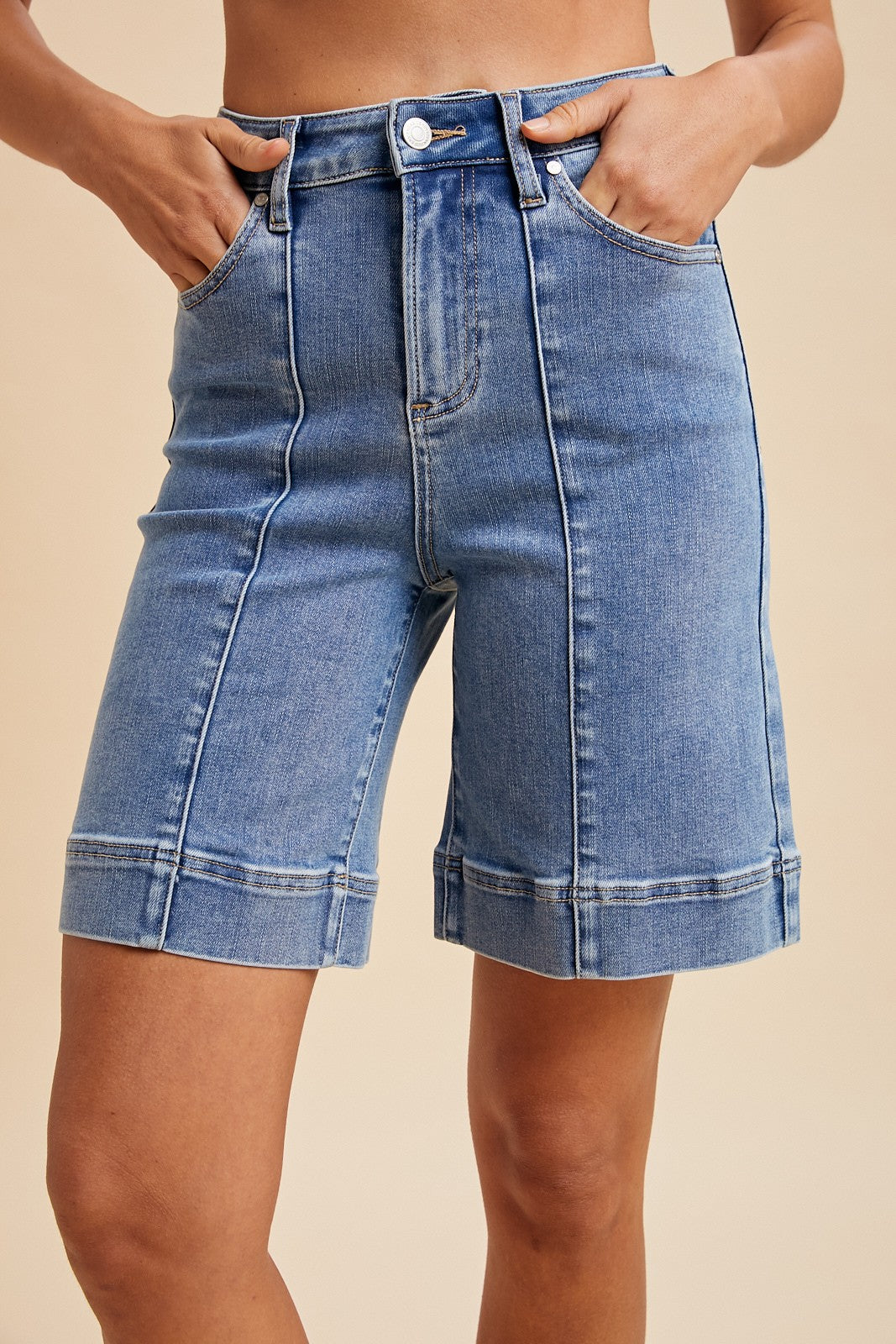 Meet Me There Denim Girlfriend Short