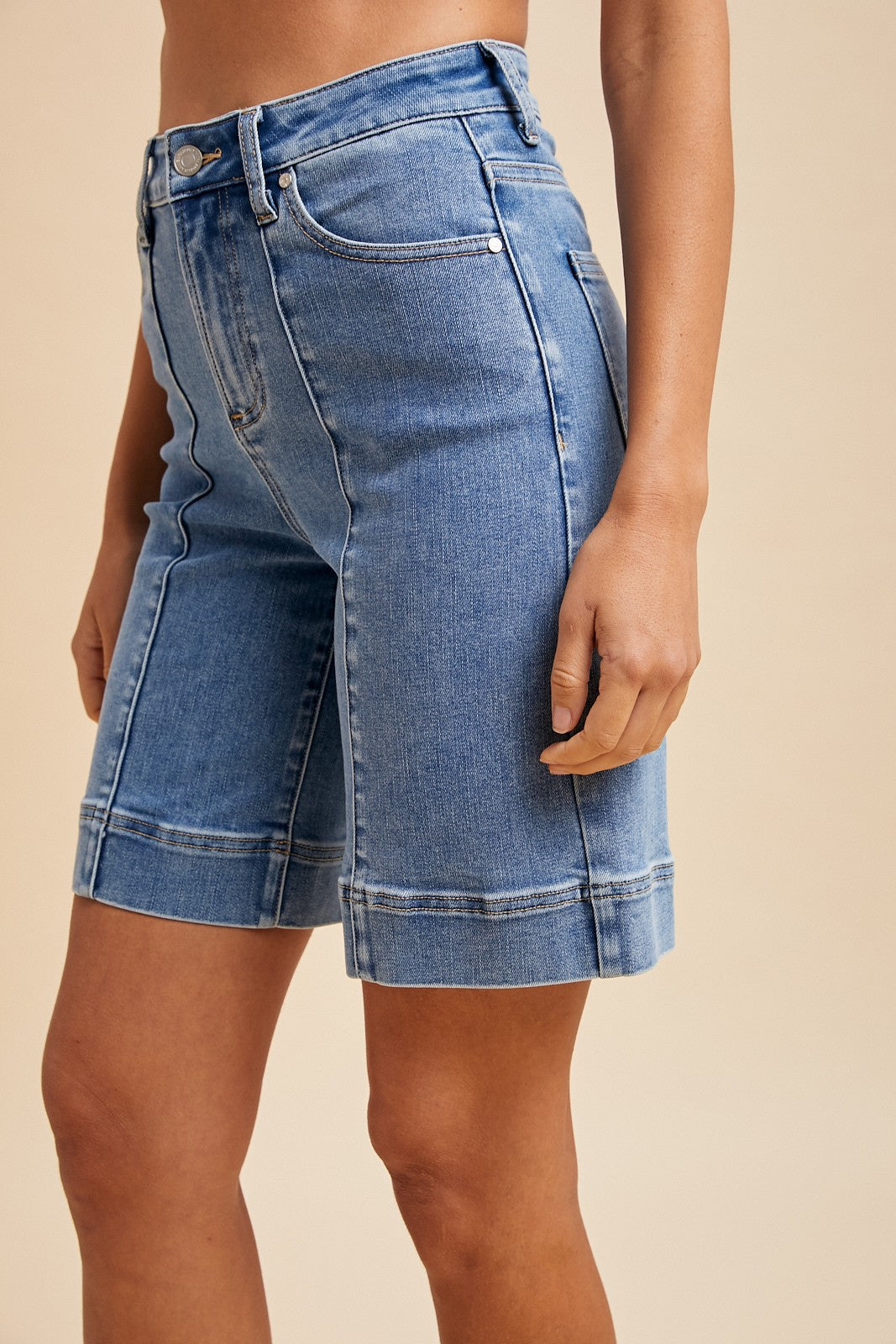 Meet Me There Denim Girlfriend Short