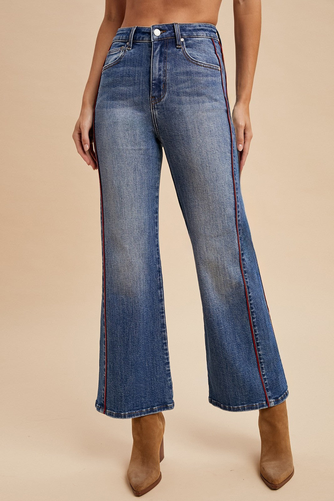 Earn It (Dark) Side Piping Jeans
