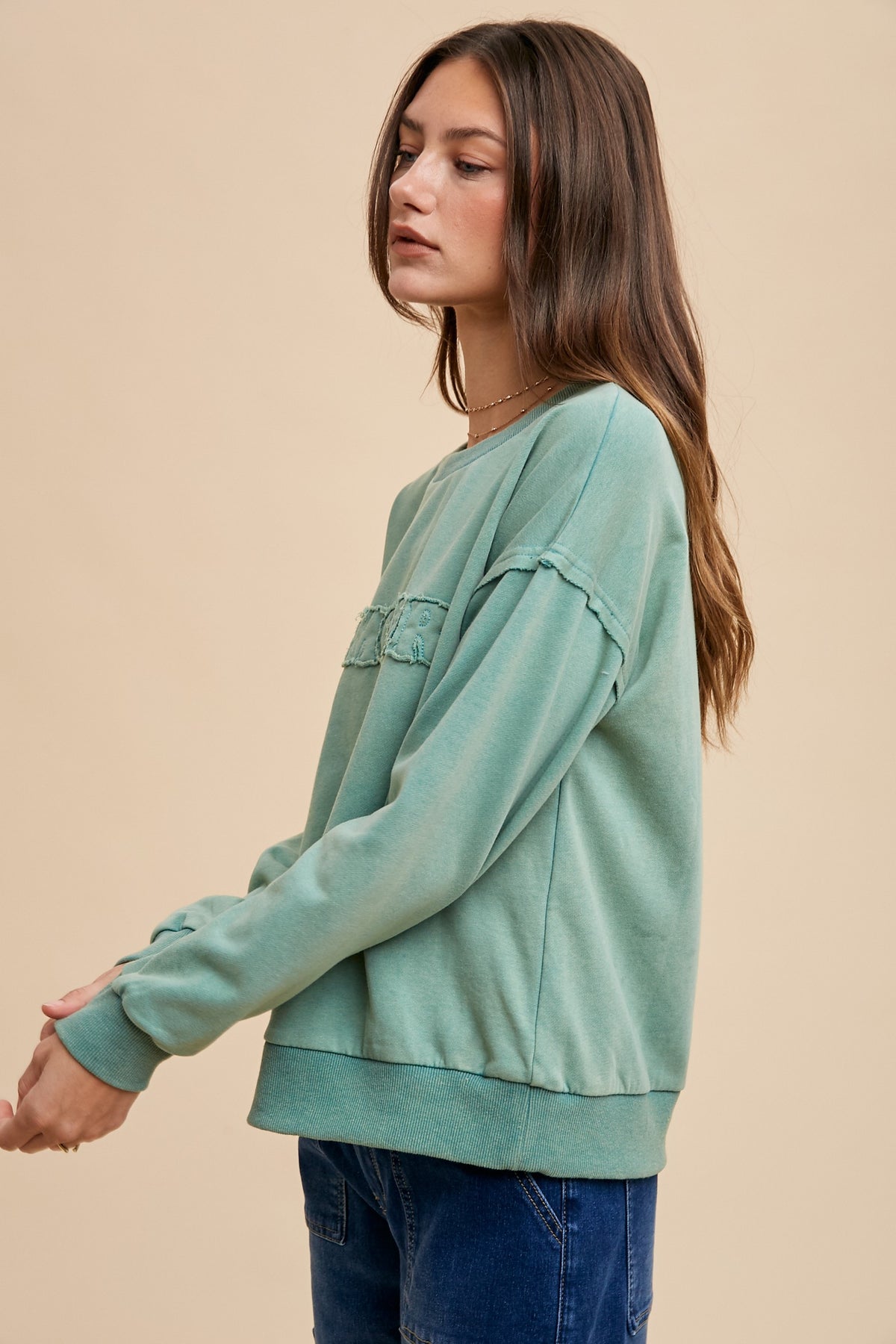 Amour (Pine) Mineral Wash Sweatshirt