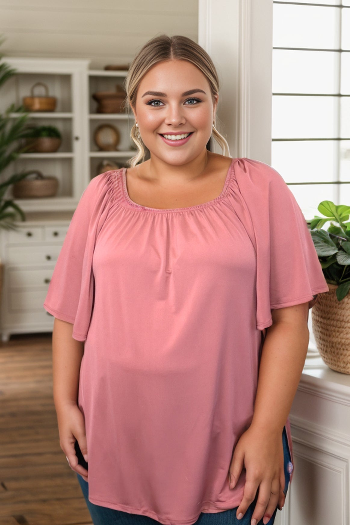 (Preorder) Mauve Magic Top, Mauve (S-3XL)