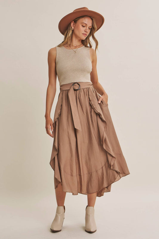 Rustic Weekend Twofer Maxi Dress