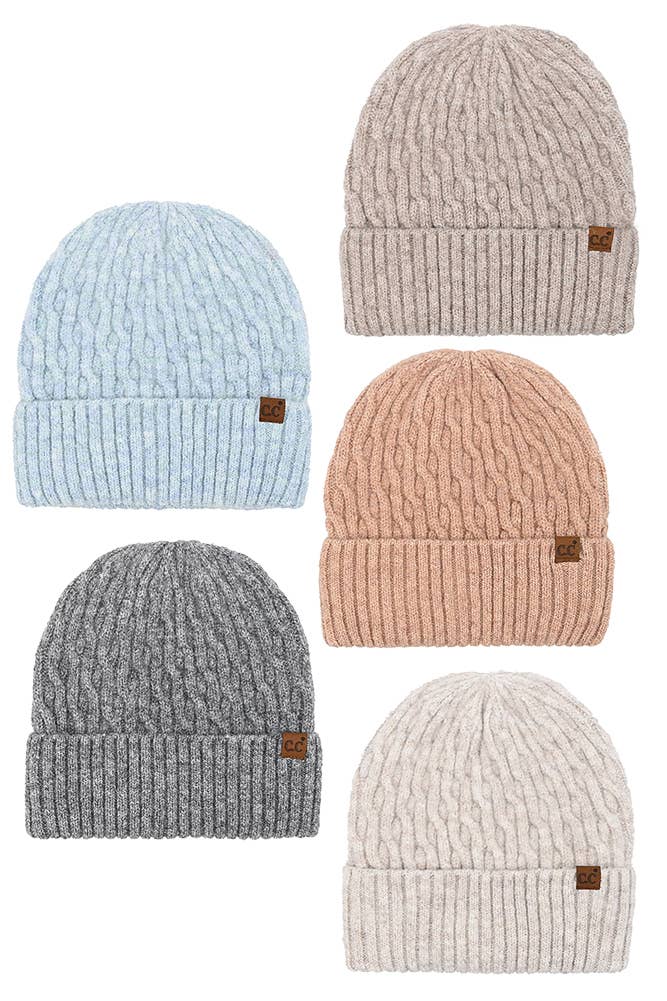 C.C Chain Link Cable Beanie