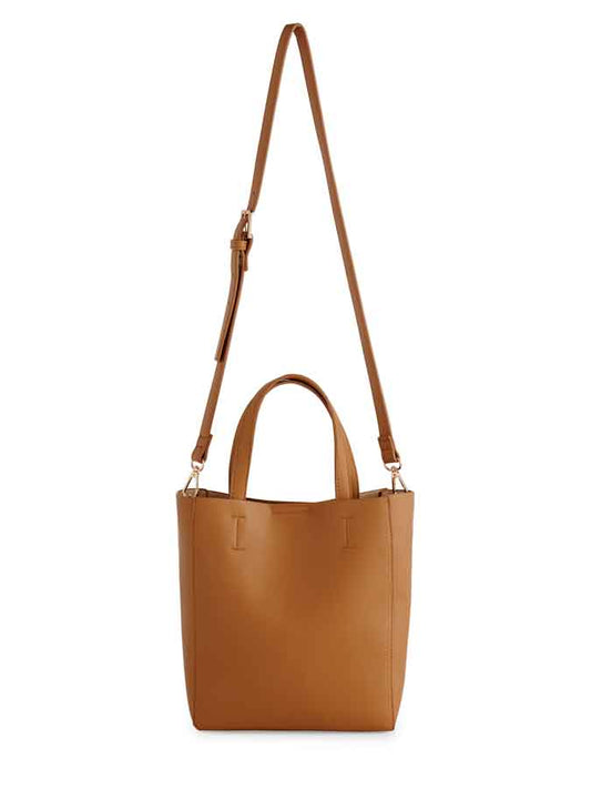 Shiraleah: Lauren Mini Tote, Tan