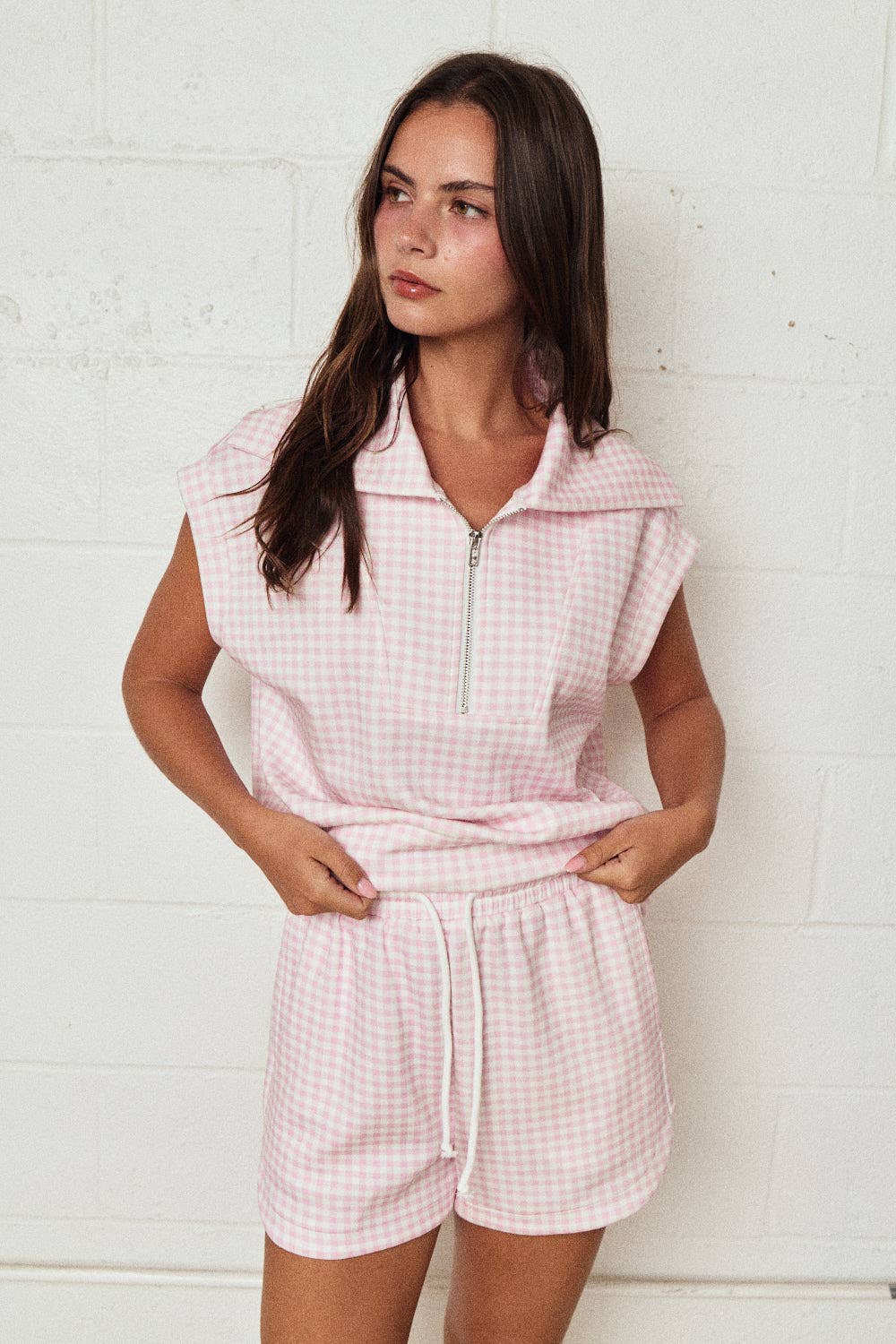 Go Go Gingham (Pink) Shorts