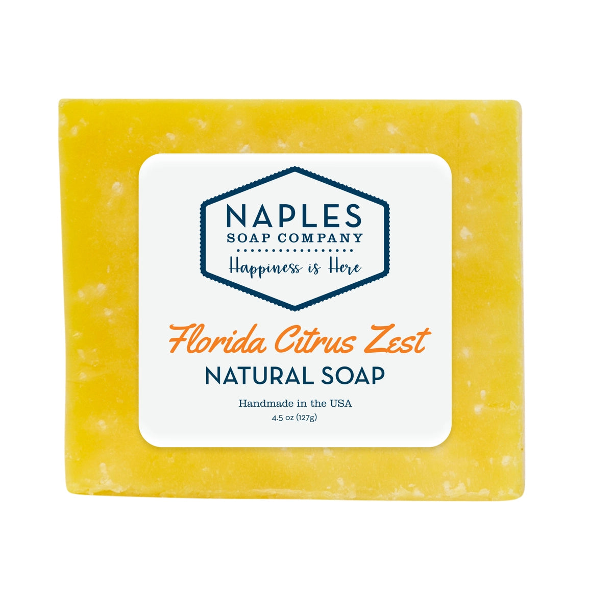 Naples Soap Co.: Florida Citrus Zest Natural Soap