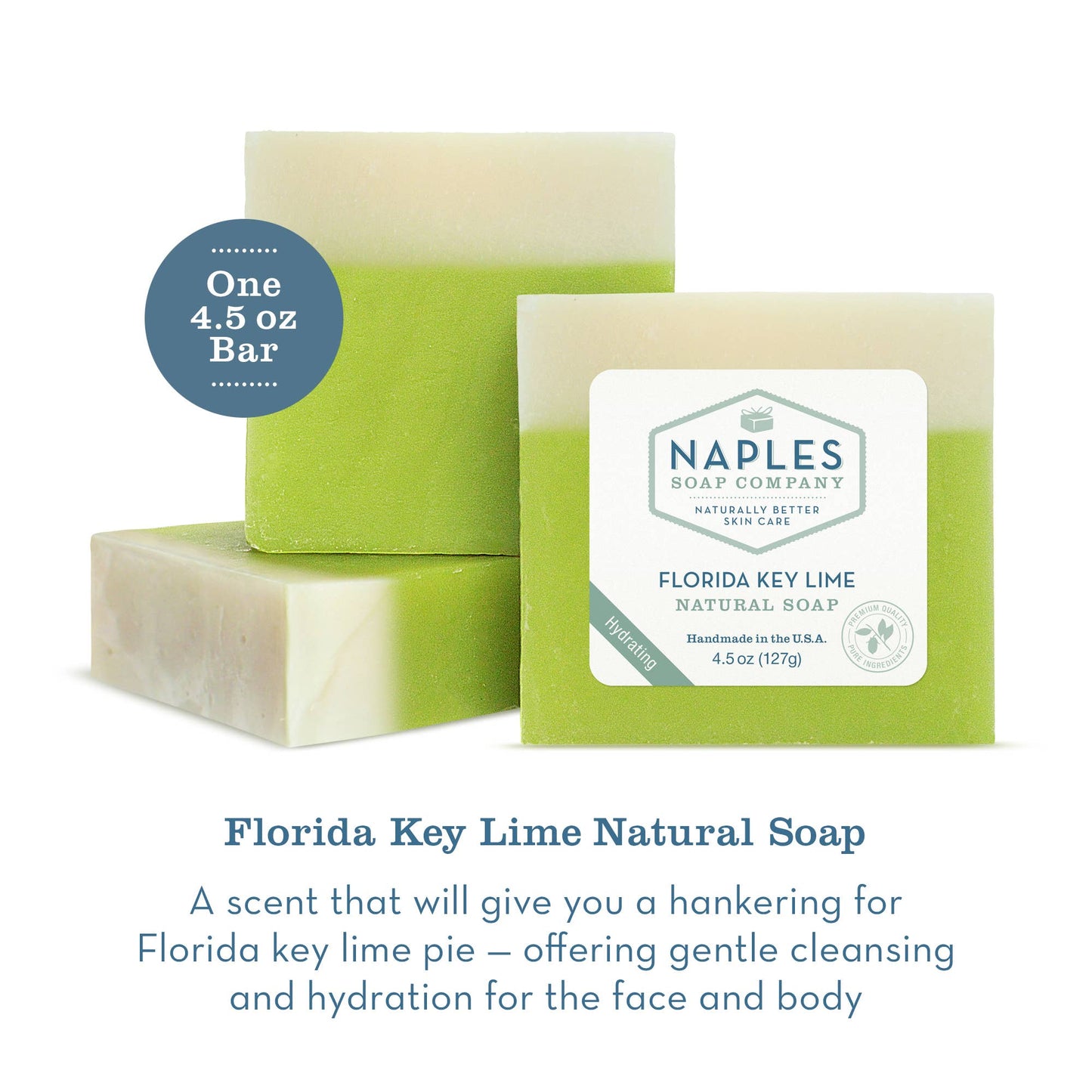 Naples Soap Co.: Florida Key Lime Natural Soap