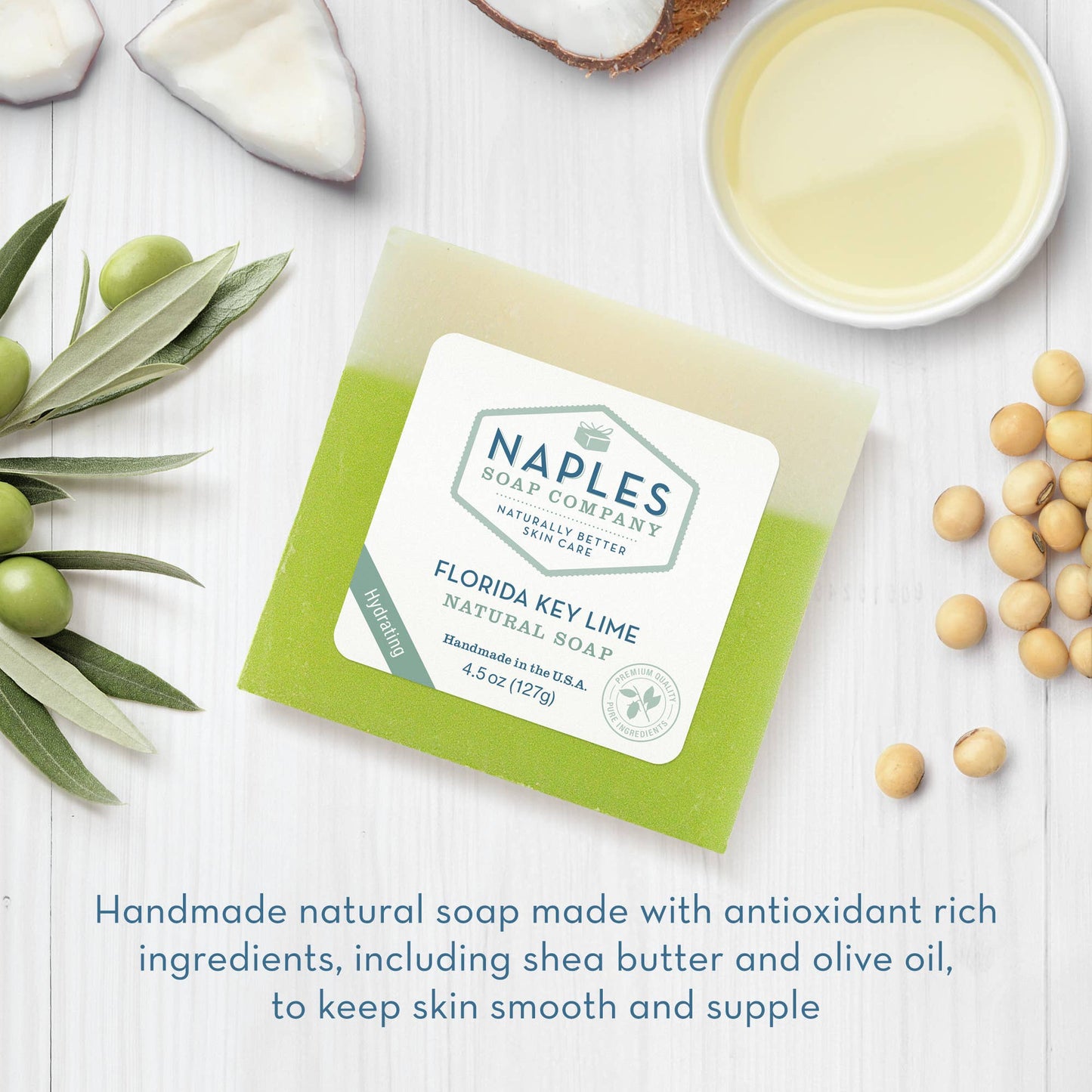 Naples Soap Co.: Florida Key Lime Natural Soap