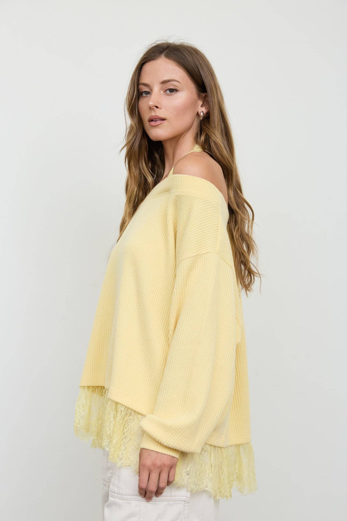 Texas Sun (Yellow) Layered Top