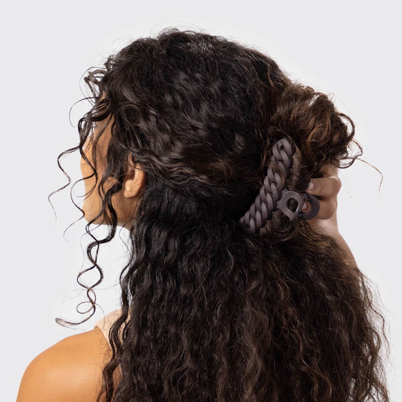 Kitsch Eco Chain Claw Clip 3pc Set - Neutral