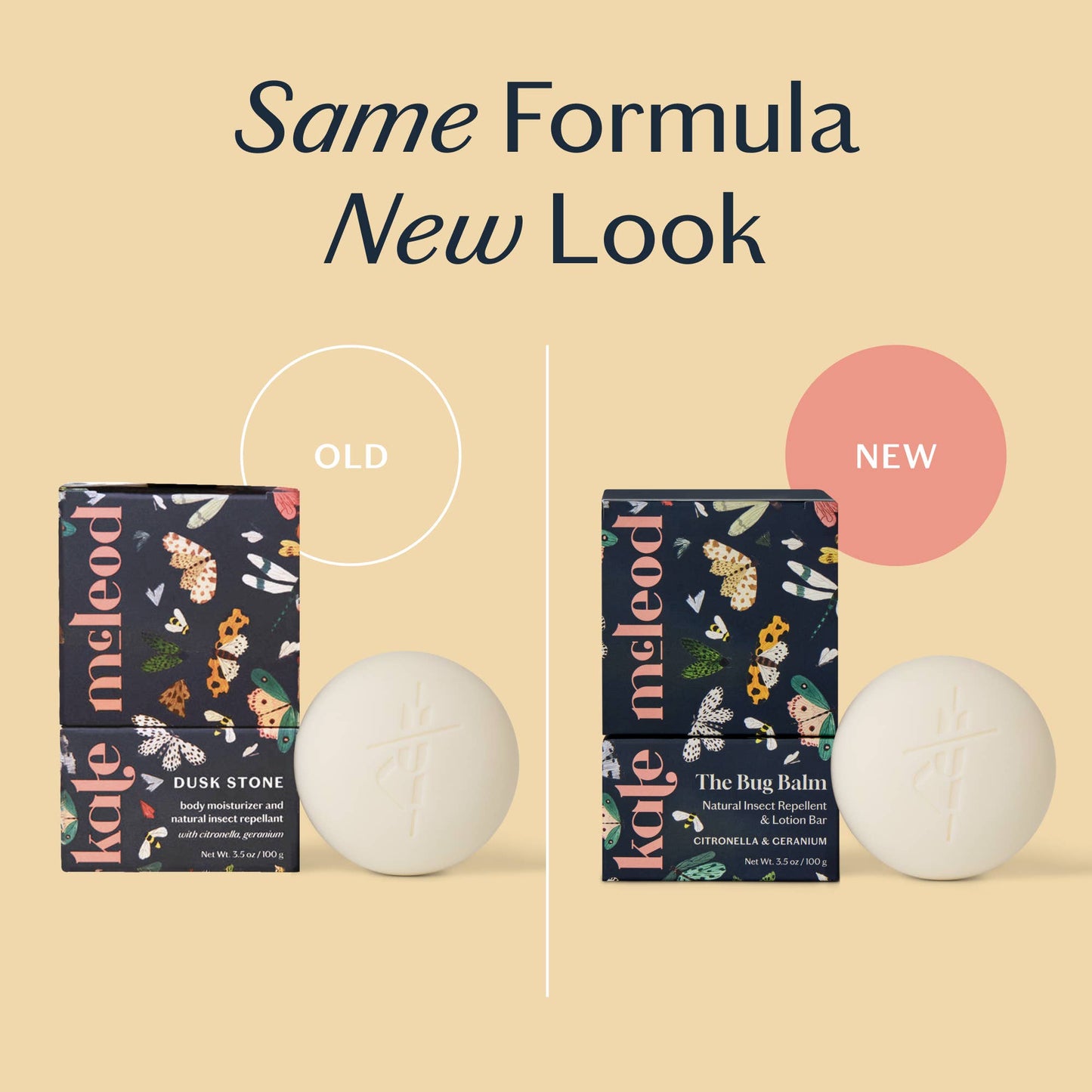 Kate McLeod: The Bug Balm | Lotion Bar All-Natural Insect Repellent