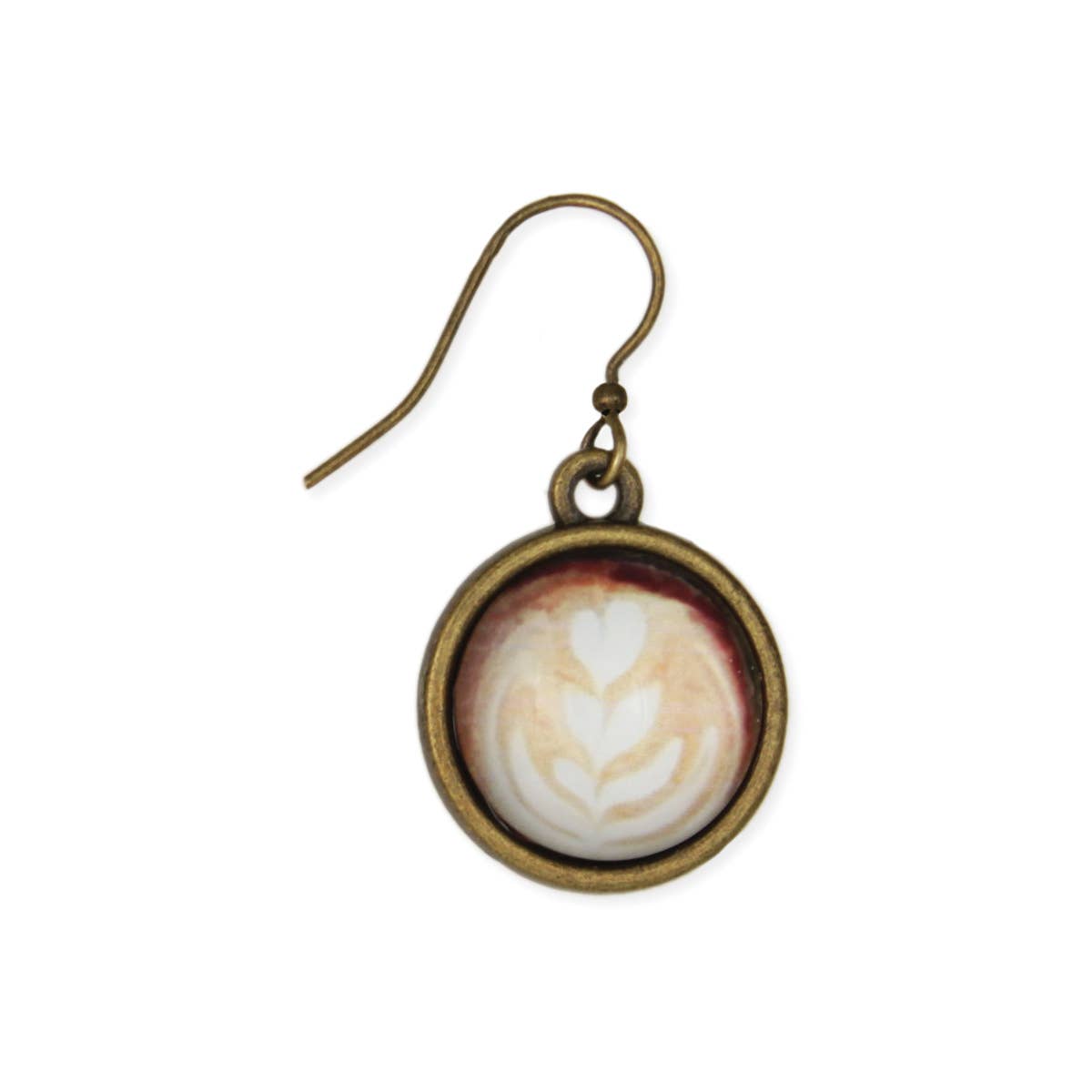 Coffee Time Latte Earrings