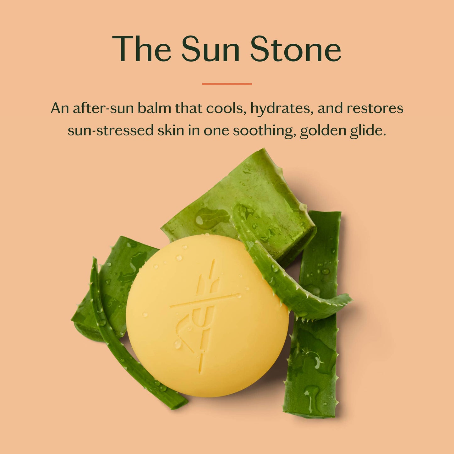 Kate McLeod: The Sun Stone | After Sun Balm & Lotion Bar