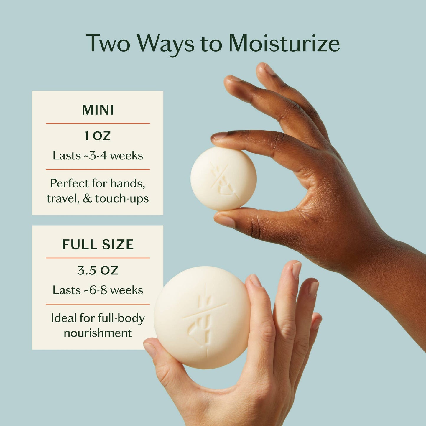 Kate McLeod: Daily Stone | Starter Kit Deep Moisturizing Lotion Bar