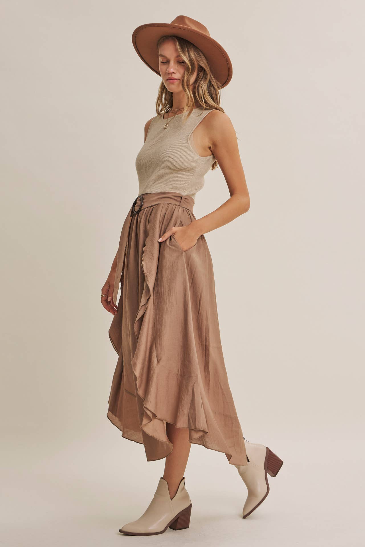 Rustic Weekend Twofer Maxi Dress