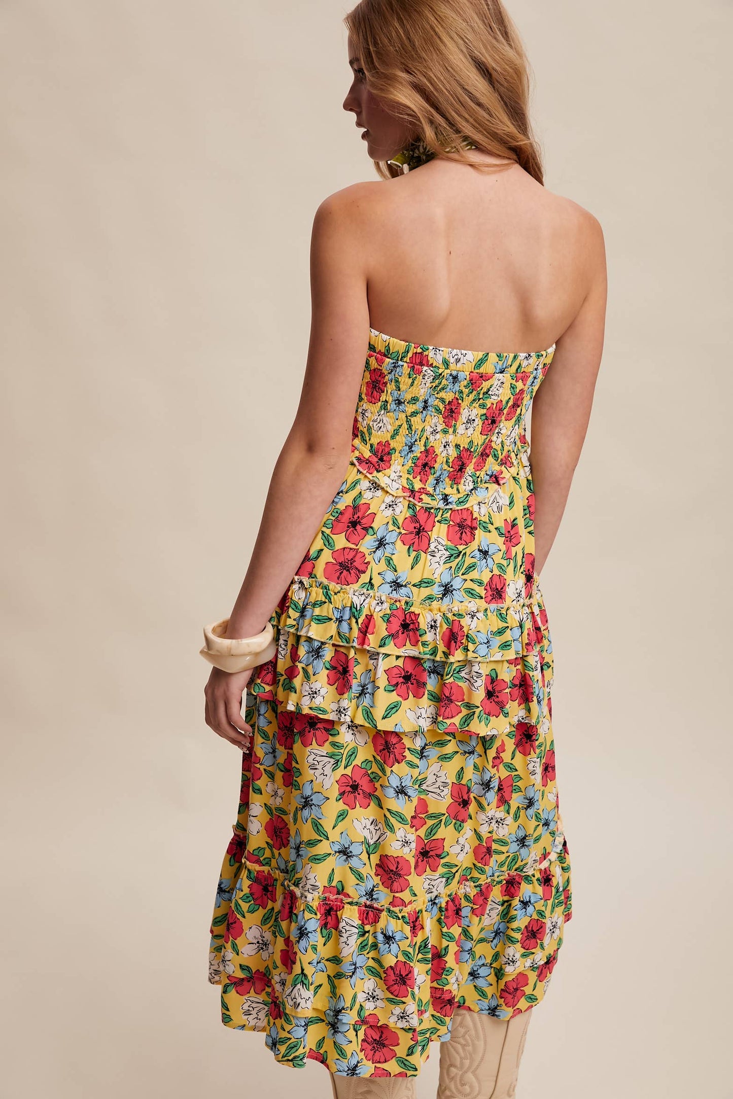 Floral Fun Convertible Maxi Skirt Dress