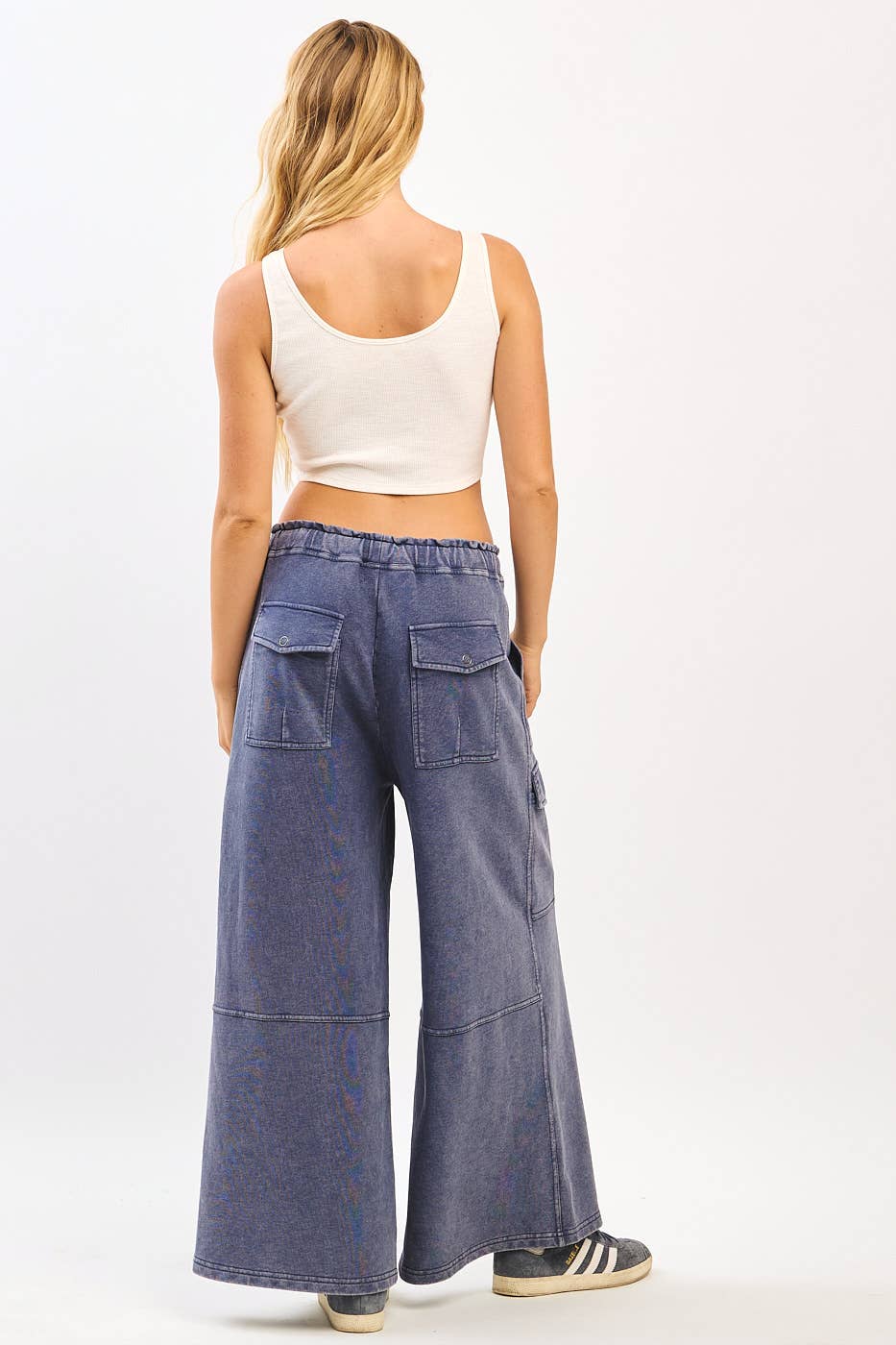 Tall Tales (Navy) Mineral Wash Pants