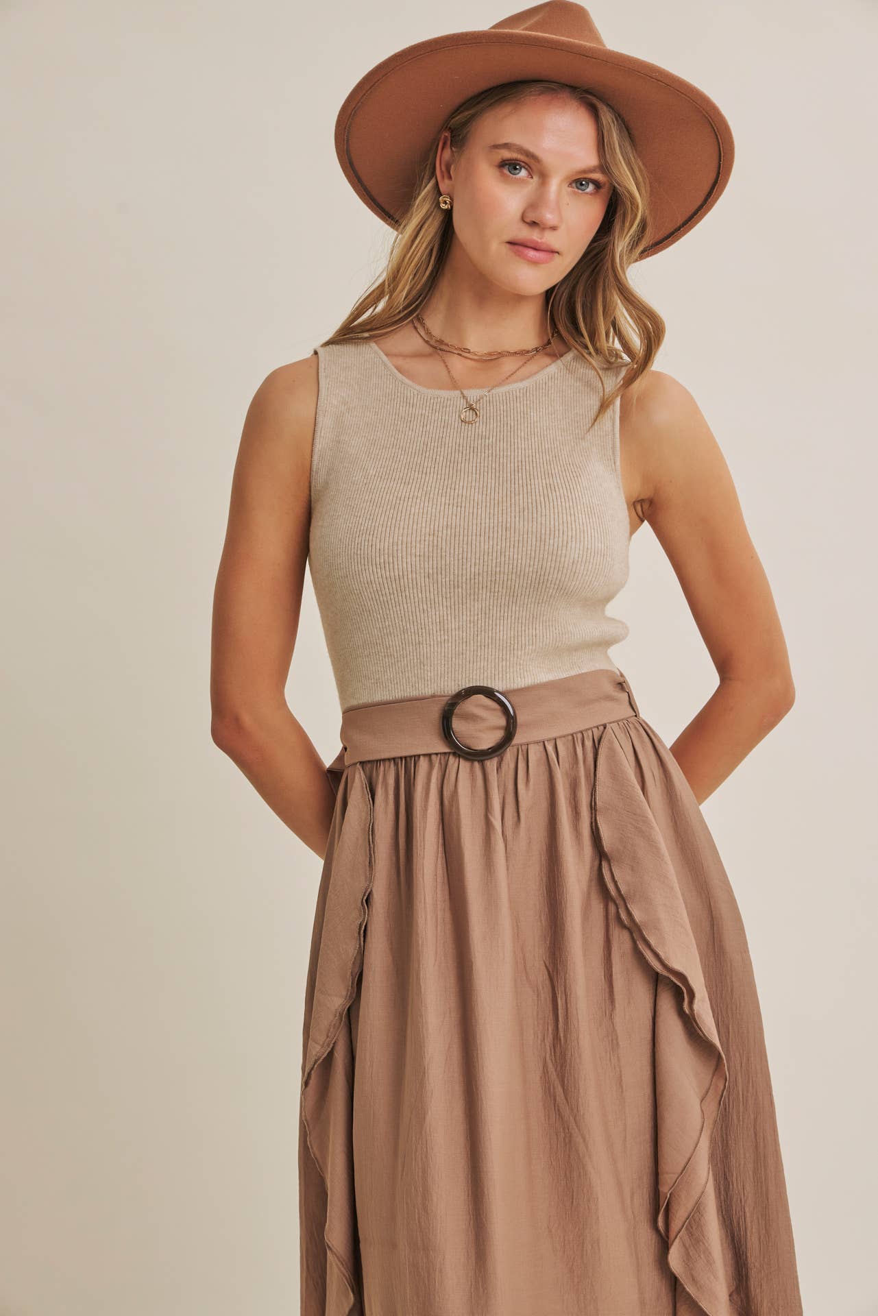 Rustic Weekend Twofer Maxi Dress