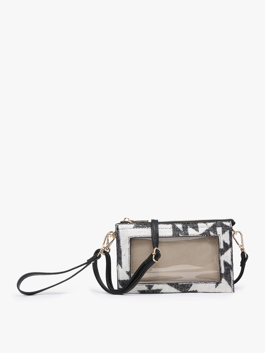 Maeve Aztec Touch Screen Wristlet/Crossbody