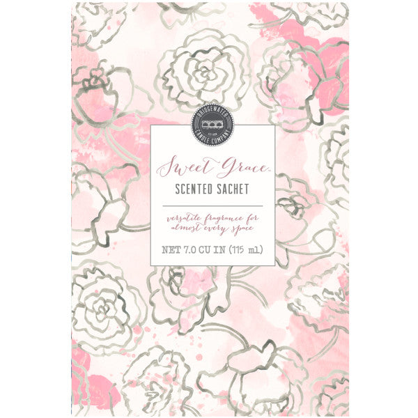 Sweet Grace Pink Floral Pattern Scented Sachet