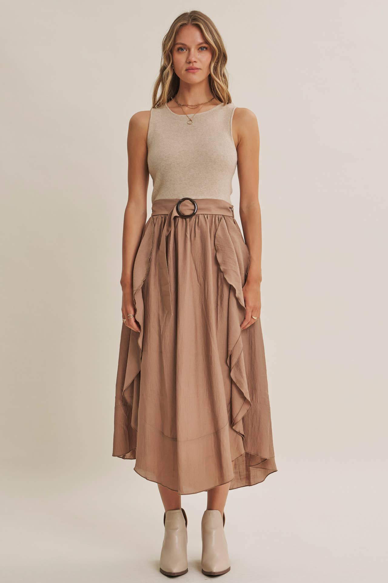 Rustic Weekend Twofer Maxi Dress