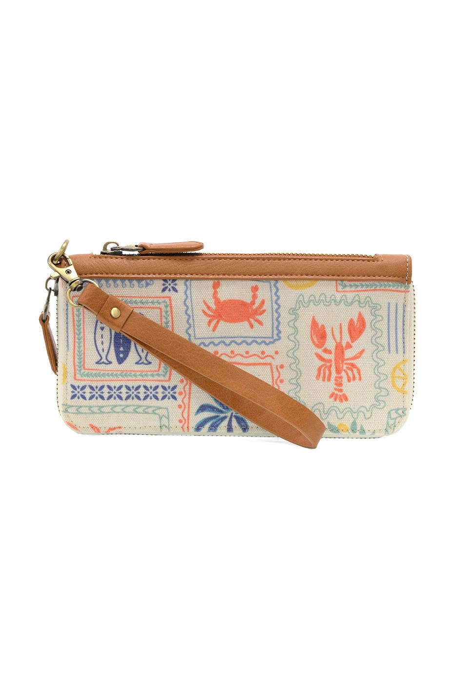 Coastal Charm Canvas Wallet/Wristlet