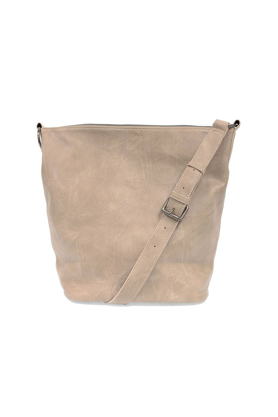 Nori (Flax) Crossbody Bucket Bag