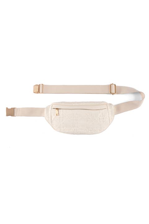 Shiraleah: Adrienne (White) Belt Bag/Crossbody