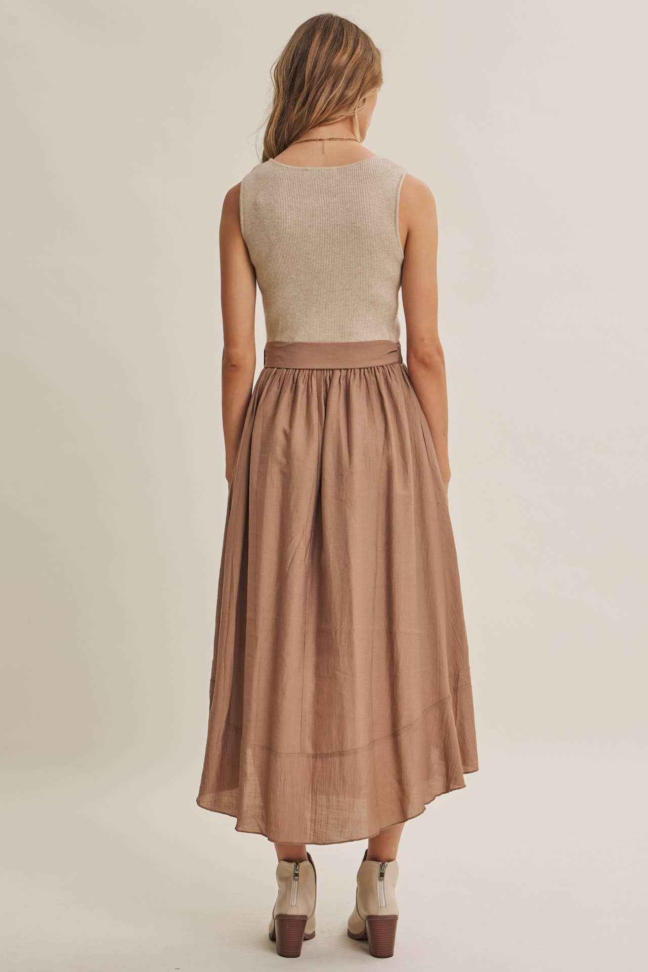 Rustic Weekend Twofer Maxi Dress