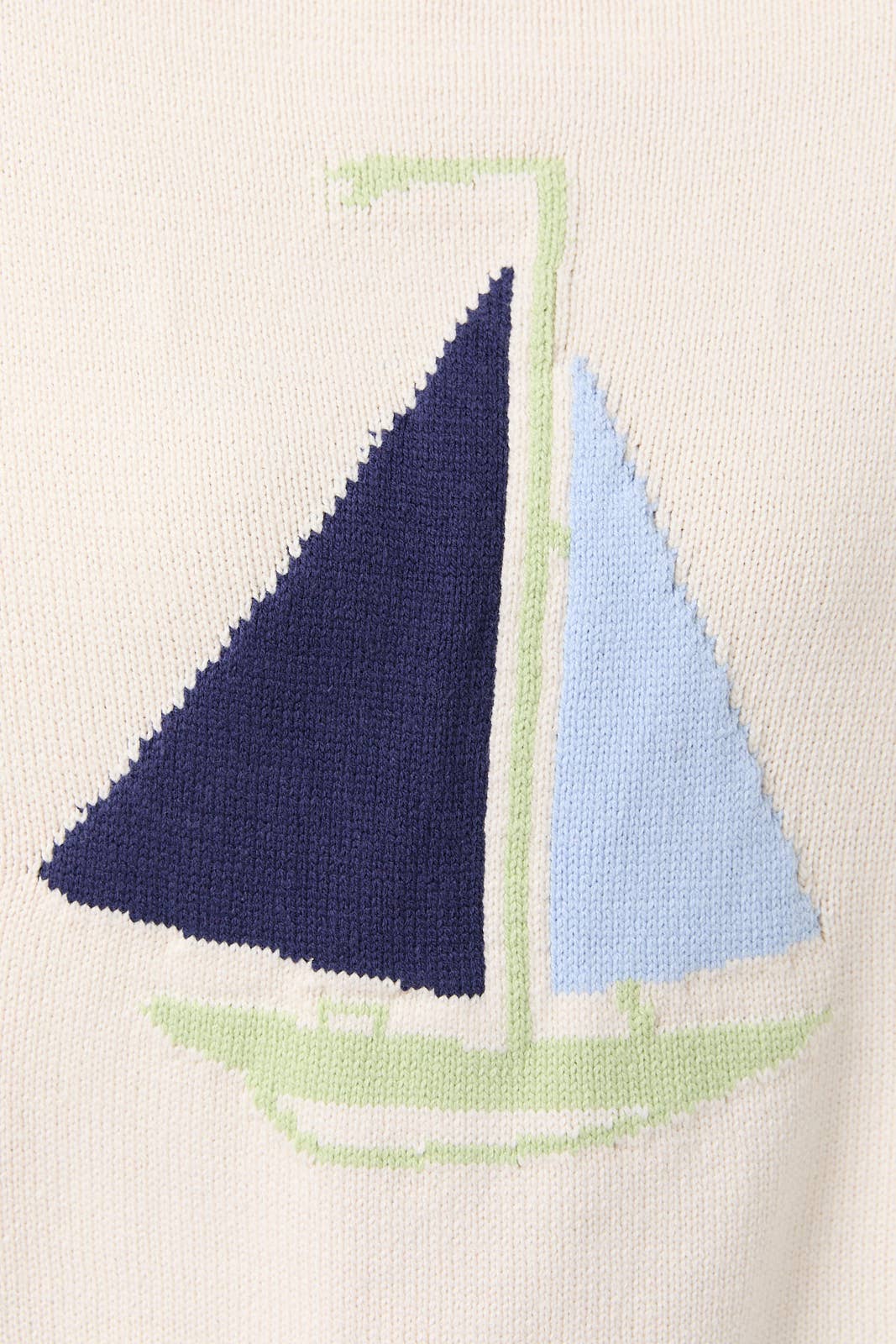 Smooth Sailing Boat Neck Sweater