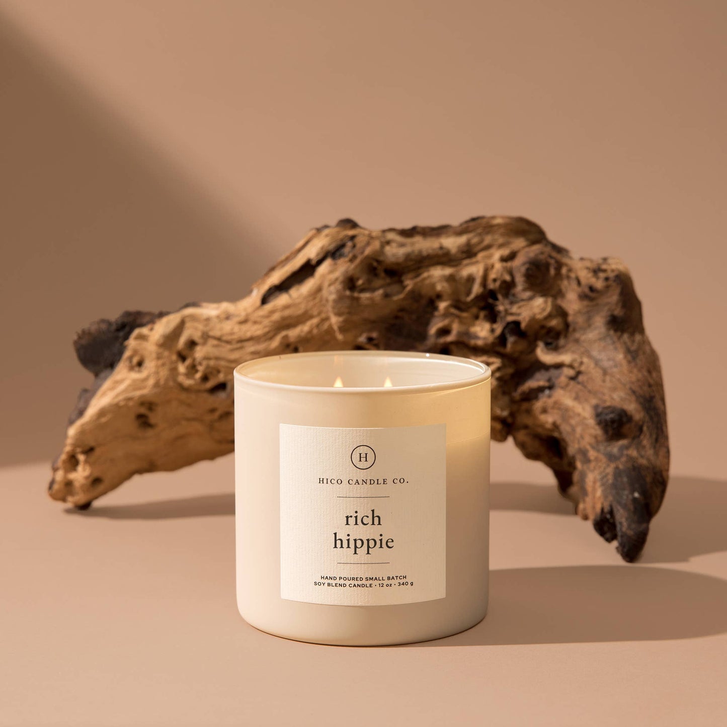 Rich Hippie Double Wick Candle