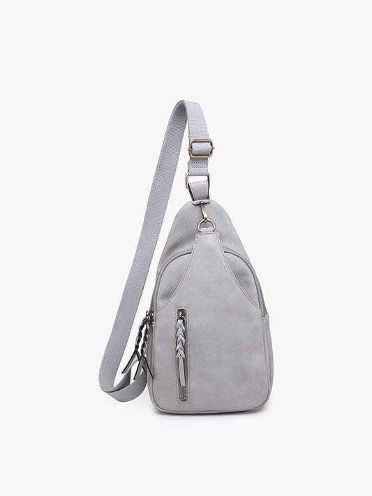 Nikki (Grey) Crossbody Sling Bag