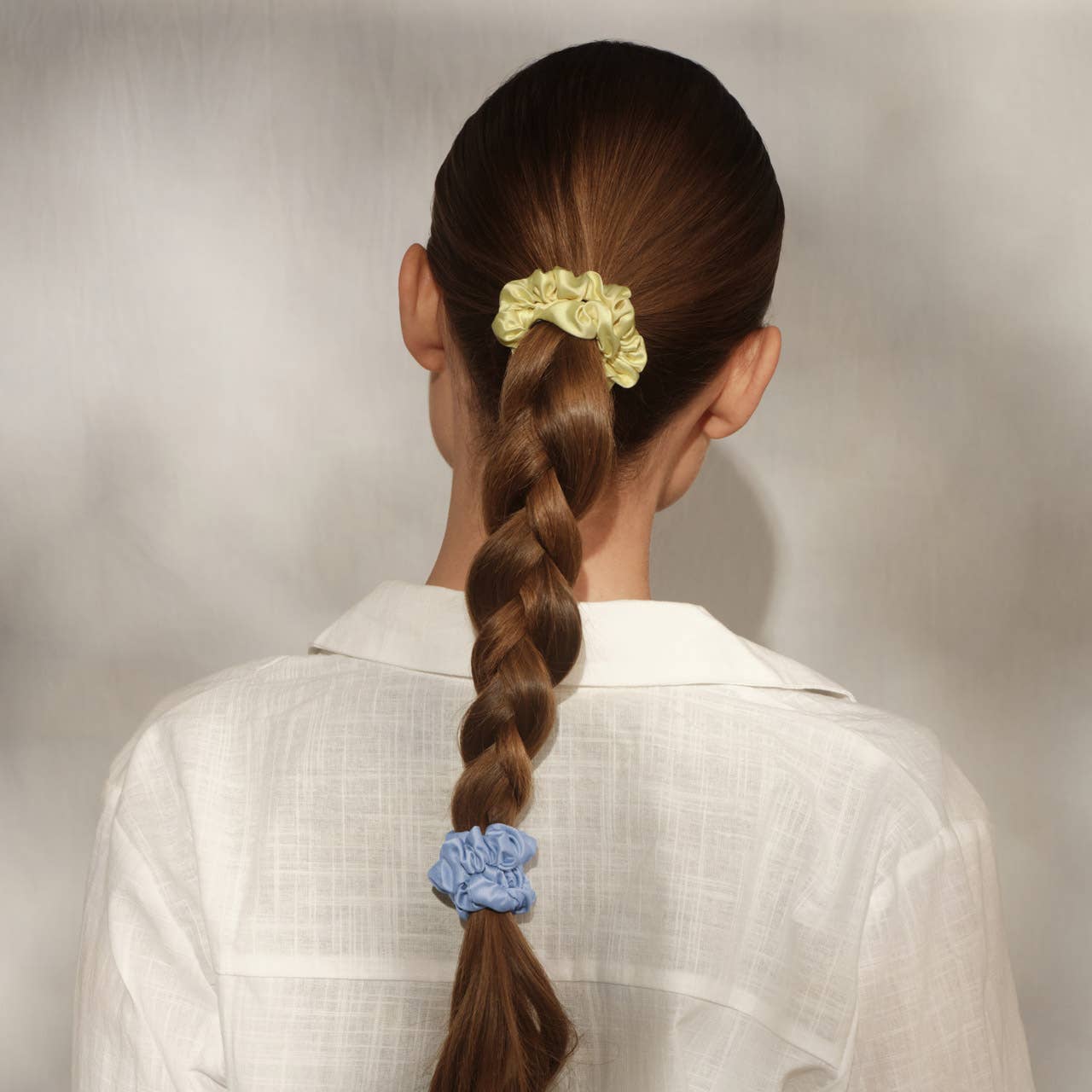 Kitsch Coastal Colors Satin Scrunchies Set