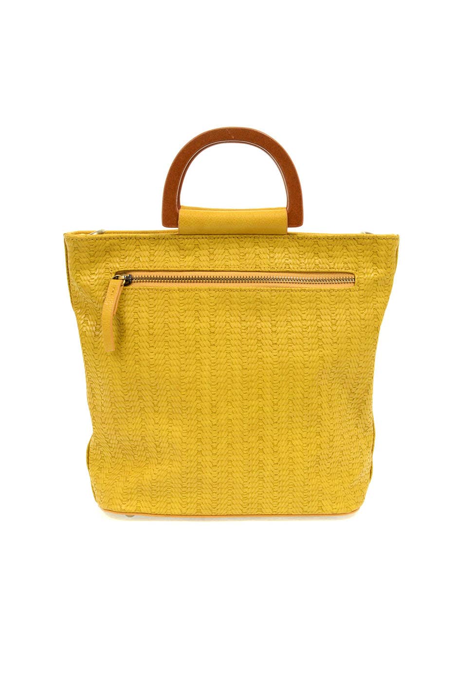 Lily (Straw) Woven Wood Handle Tote