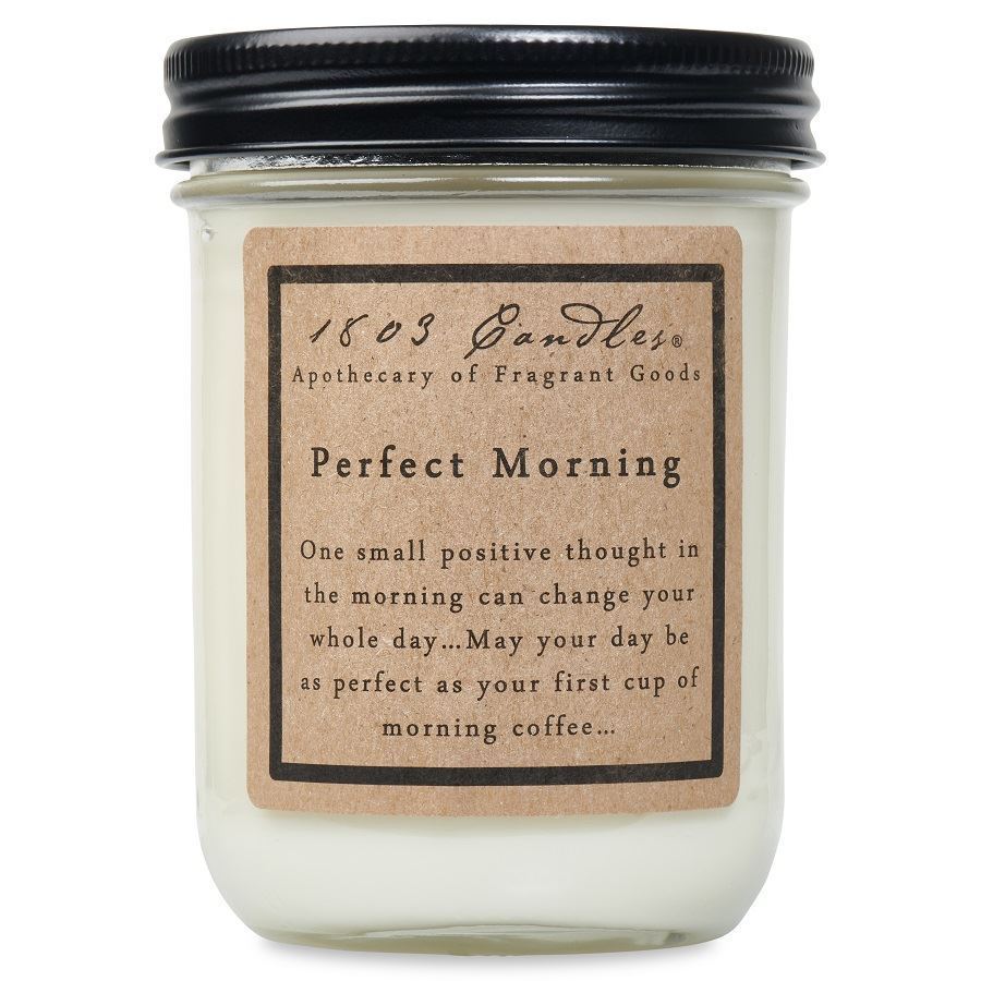 1803 Candles: Perfect Morning Jar Candle