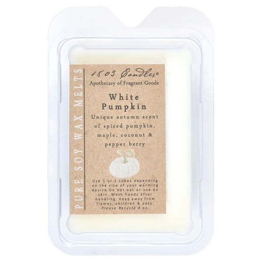 1803 Candles: White Pumpkin Soy Melter