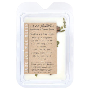 1803 Candles: Cabin On The Hill Soy Melter