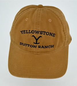 Carhartt BROWN Licensed Yellowstone Dutton Ranch Embroidered Hat