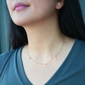 Good Works: LIFE Necklace (Gold or Silver)