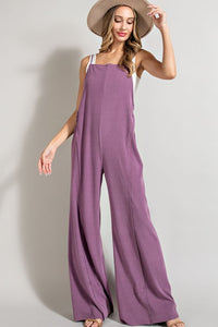 Perfectly Fine LILAC Knit Overalls