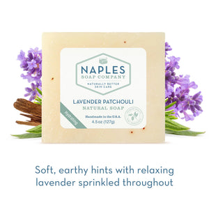 Naples Soap Co.: Lavender Patchouli Natural Soap