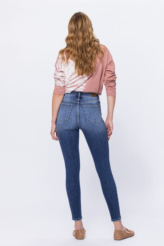 Judy Blue: Overtime Button Fly Skinnies