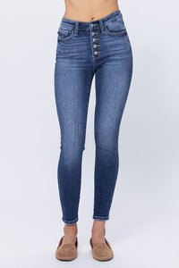 Judy Blue: Overtime Button Fly Skinnies