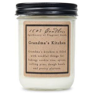 1803 Candles: Grandma's Kitchen 14oz. Jar Candle
