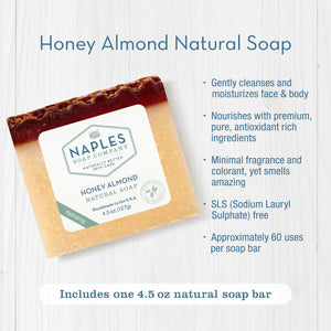 Naples Soap Co.: Honey Almond Natural Soap