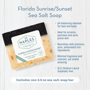 Naples Soap Co.: Florida Sunrise/Sunset Sea Salt Soap