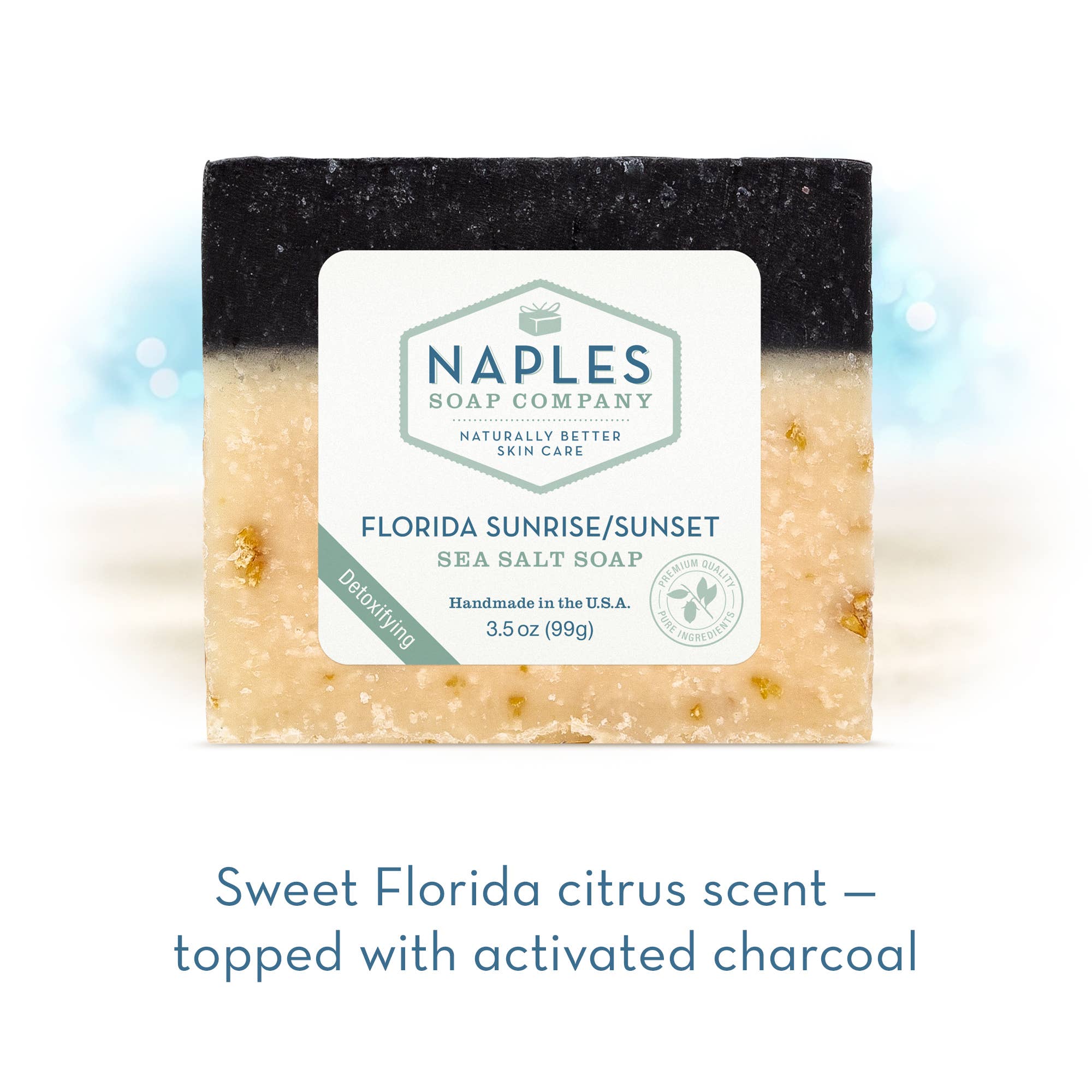 Naples Soap Co.: Florida Sunrise/Sunset Sea Salt Soap – Luxe Lizzies