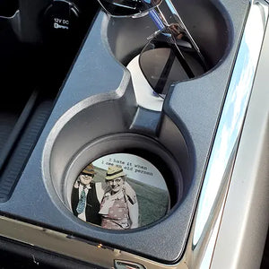 See An Old Person Car Coaster