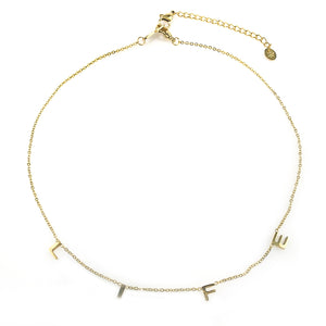 Good Works: LIFE Necklace (Gold or Silver)