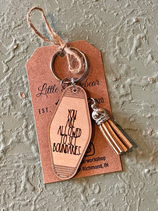 LBBW Handmade Retro Wooden Keychain (10 Styles)